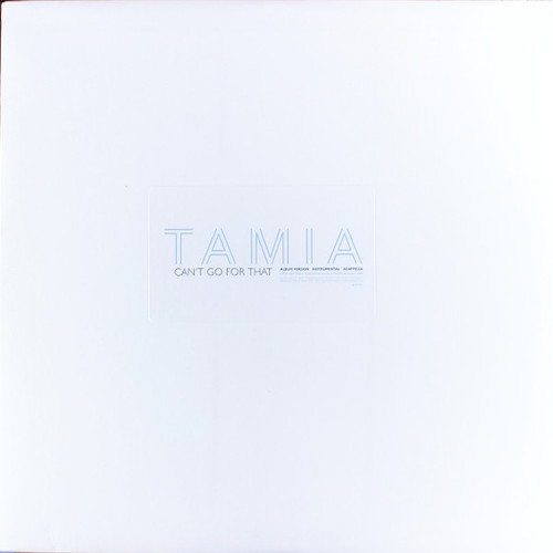 Tamia - Can't Go For That (12", Promo)