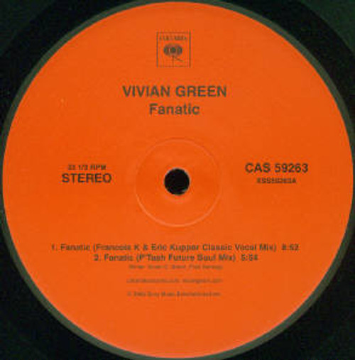 Vivian Green - Fanatic (12")