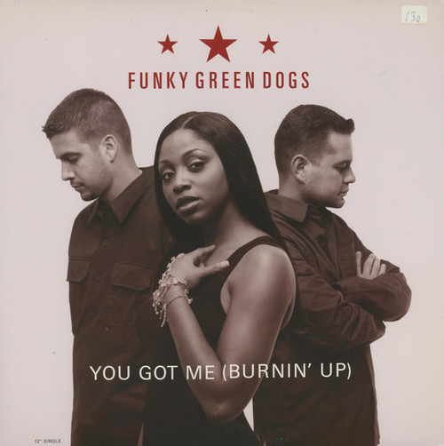 Funky Green Dogs - You Got Me (Burnin' Up) (12")