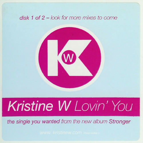 Kristine W - Lovin' You (Disk 1 Of 2) - RCA - RDAB-60388-1 - 12", Promo 1190442779