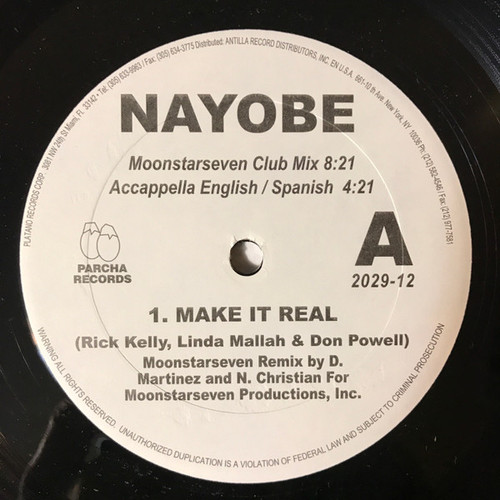 Nayobe - Make It Real (12")