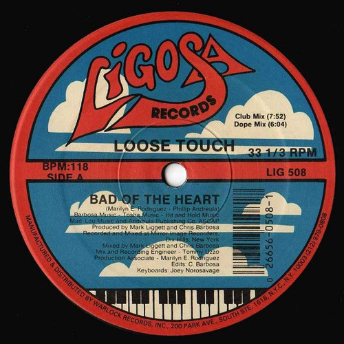 Loose Touch - Bad Of The Heart (12")