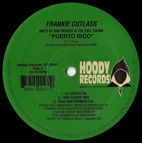 Frankie Cutlass - Puerto Rico (12")