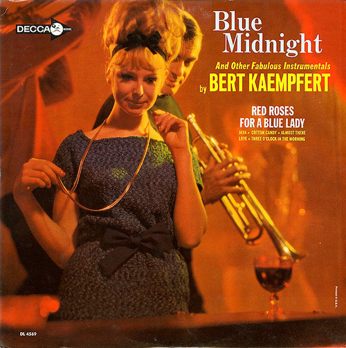 Bert Kaempfert & His Orchestra - Blue Midnight - Decca - DL 4569 - LP, Album, Mono 1192739172