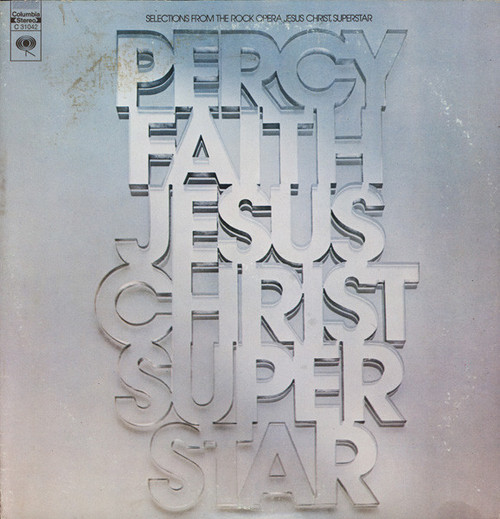 Percy Faith, His Orchestra And Chorus* - Jesus Christ, Superstar (LP, Album)