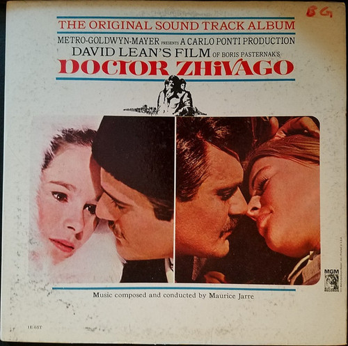 Maurice Jarre - Doctor Zhivago (Original Sound Track Album) - MGM Records, MGM Records - 1E-6ST, 1E6ST - LP, Album, Mono, Gat 1194910742