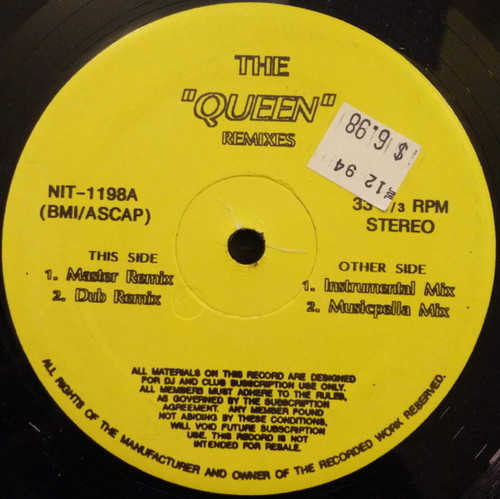 Various - The "Queen" Mixes (12", Unofficial)