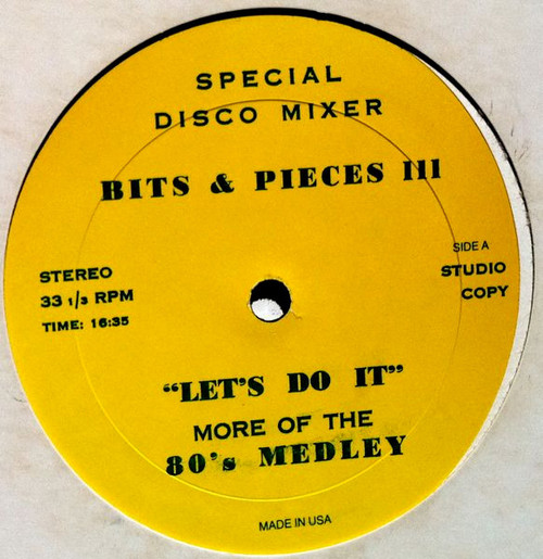 Various - Bits & Pieces III - Let's Do It (12", Mixed, Unofficial)