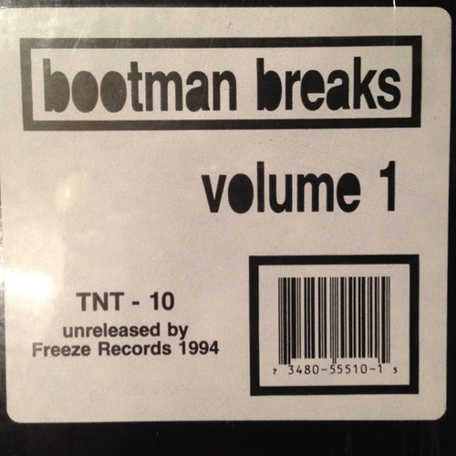 Bootman - Bootman Breaks Volume 1 (12")