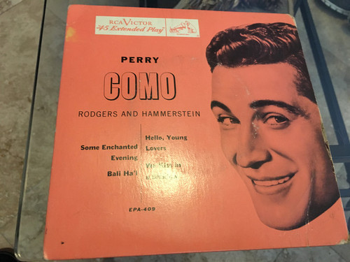 Perry Como - Rodgers And Hammerstein - RCA Victor, RCA Victor - EPA-409, EPA 409 - 7", EP 1195374512