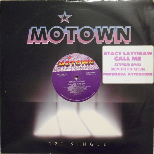 Stacy Lattisaw - Call Me - Motown - MOT-4615 - 12" 1196271202