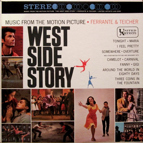 Ferrante & Teicher - Music From The Motion Picture West Side Story And Other Motion Picture And Broadway Hits - United Artists Records - UAS 6166 - LP, Album 1197215576