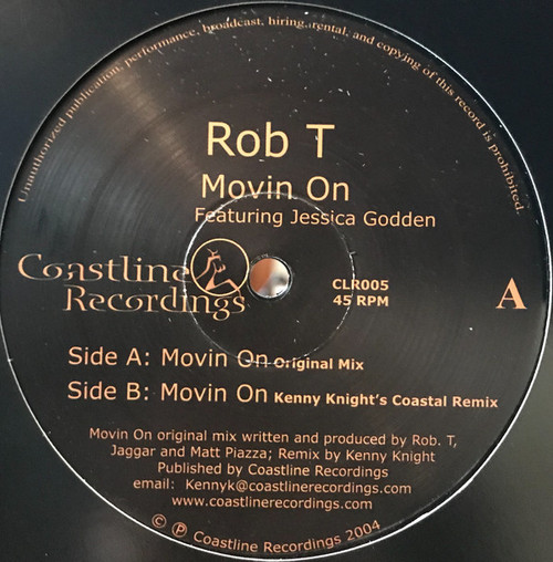 Rob T - Movin On (12")
