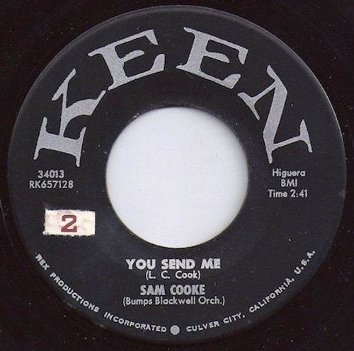 Sam Cooke - You Send Me (7", Single)