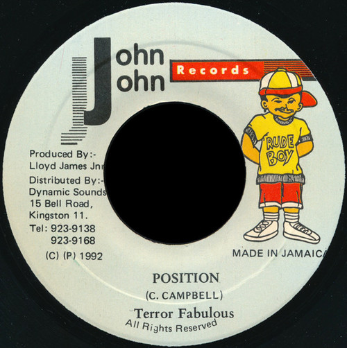 Terror Fabulous - Position - John John Records - none - 7" 1198076177