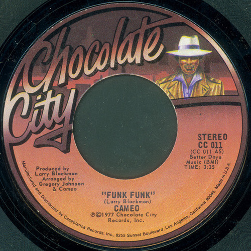 Cameo - Funk Funk / Good Times - Chocolate City - CC 011 - 7", Pit 1198209618