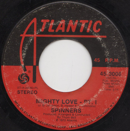 Spinners - Mighty Love (7", Pla)