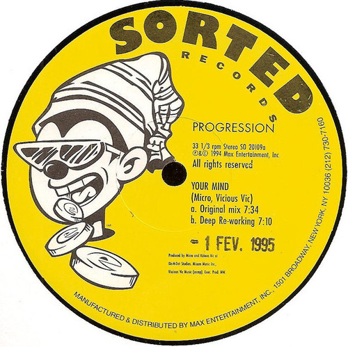 Progression - Your Mind (12")