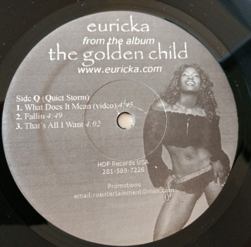 Euricka - The Golden Child - HOF Records - none - 12", EP, Promo 1200865488