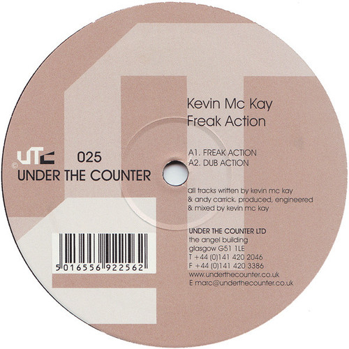 Kevin McKay - Freak Action - Under The Counter - UTC 025 - 12" 1200962609