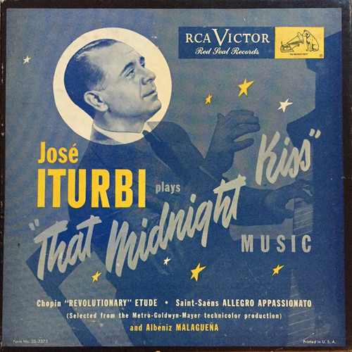 José Iturbi - José Iturbi Plays "That Midnight Kiss" Music (2x7", Album, Red + Box)