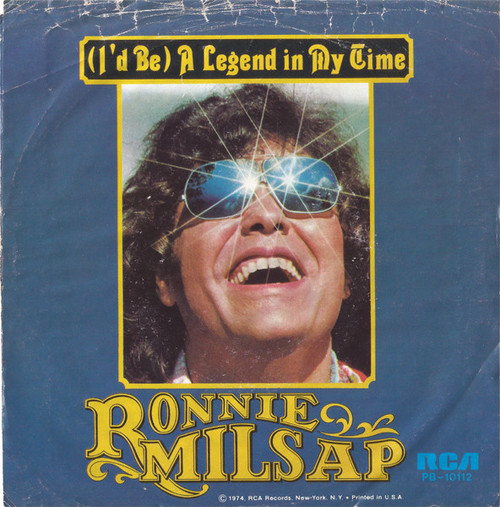 Ronnie Milsap - (I'd Be) A Legend In My Time (7", Single, Mono, Promo)