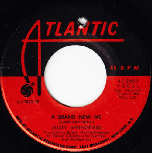 Dusty Springfield - A Brand New Me - Atlantic - 45-2685 - 7", Single 1202179454