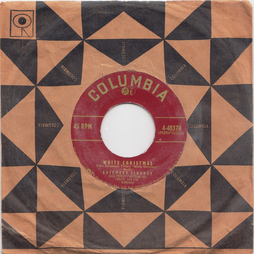 Rosemary Clooney - White Christmas / Count Your Blessings Instead Of Sheep (7", Single)