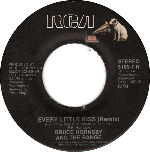 Bruce Hornsby And The Range - Every Little Kiss - RCA - 5165-7-R - 7", Styrene, Ind 1202224879