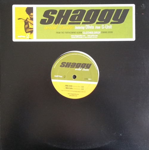 Shaggy Featuring Olivia - Wild 2nite - Geffen Records, Big Yard Music Group Ltd. - GEFR-11478-1 - 12", Single, Promo 1204251661