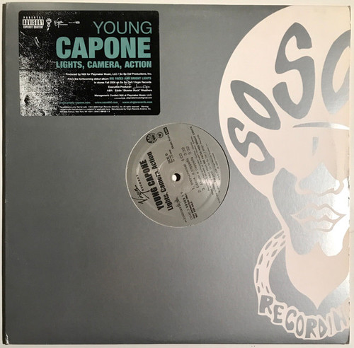 Young Capone - Lights, Camera, Action (12", Promo)