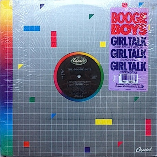 Boogie Boys - Girl Talk - Capitol Records - V-15230 - 12", Single 1204271635