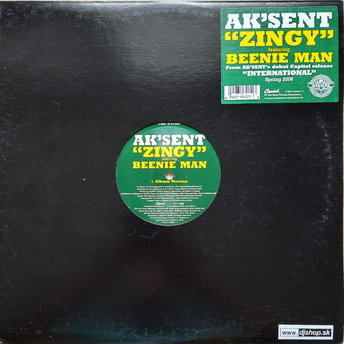 Ak'sent Featuring Beenie Man - Zingy (12")