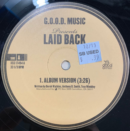 Fonzworth Bentley - Laid Back (12")