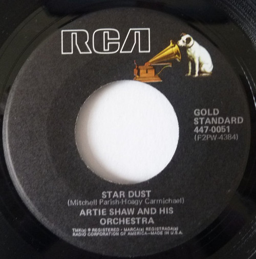 Artie Shaw And His Orchestra - Star Dust - RCA - 447-0051 - 7", RE 1206832995