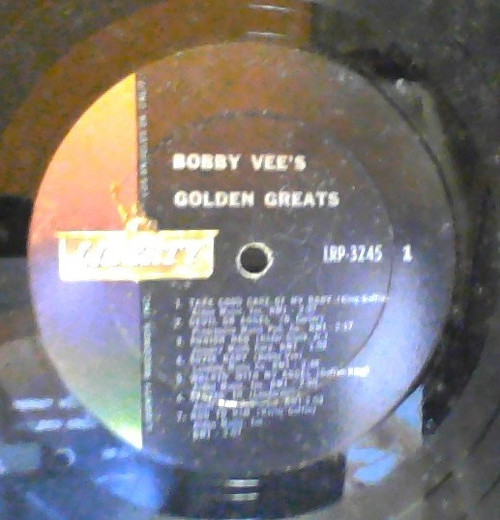 Bobby Vee - Bobby Vee's Golden Greats - Liberty - LRP-3245 - LP, Comp, Mono 1206835034