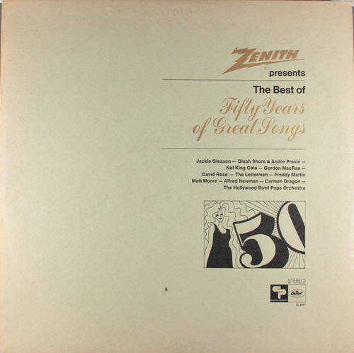 Various - Zenith Presents The Best Of Fifty Years Of Great Songs (LP, Comp)