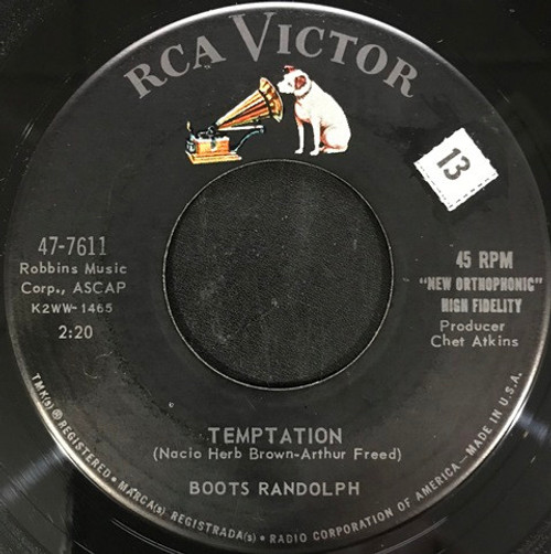 Boots Randolph - Temptation / Sweet Talk (7", Single)
