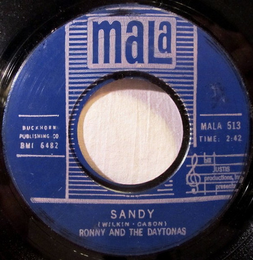 Ronny & The Daytonas - Sandy - Mala - MALA 513 - 7", Single, Styrene 1210611965
