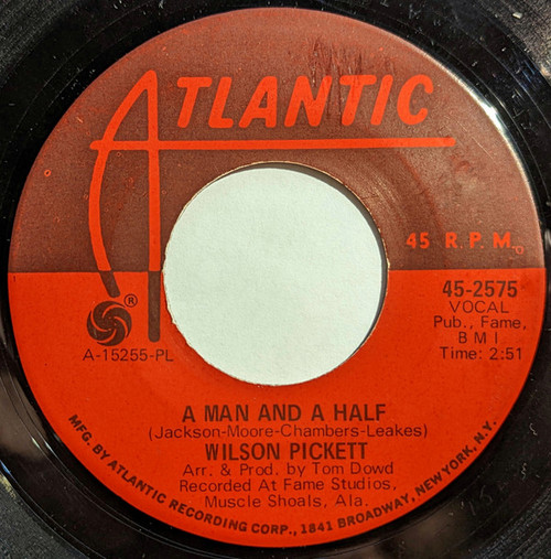 Wilson Pickett - A Man And A Half / People Make The World (What It Is) (7", Single, PL )