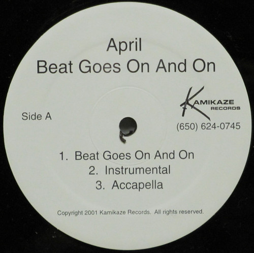 April (53) - Beat Goes On And On (12")