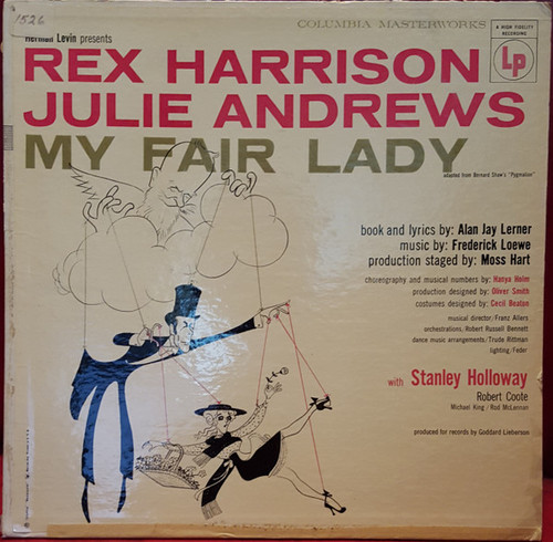 Rex Harrison, Julie Andrews - My Fair Lady - Columbia Masterworks - OL 5090 - LP, Album, Mono 1212555490