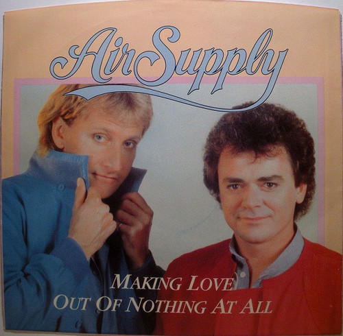 Air Supply - Making Love Out Of Nothing At All - Arista - AS 1 9056 - 7", Single, Spe 1214143572