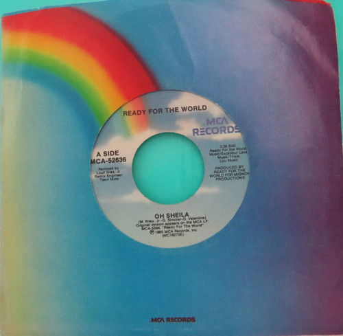 Ready For The World - Oh Sheila - MCA Records - MCA-52636 - 7", Single 1214144006