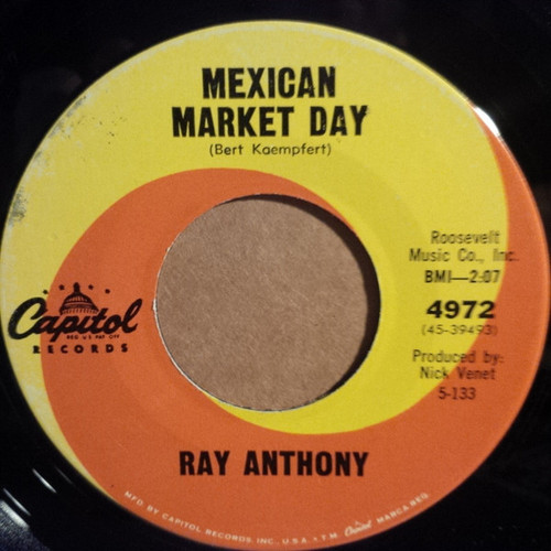 Ray Anthony - Mexican Market Day / Heartaches - Capitol Records - 4972 - 7" 1214729289
