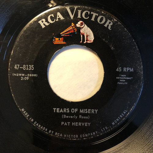 Pat Hervey - Tears Of Misery / Brother, Can You Spare A Dime (7", Single)