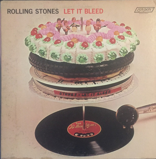 The Rolling Stones - Let It Bleed - London Records - NPS-4 - LP, Album, BW  1214832443