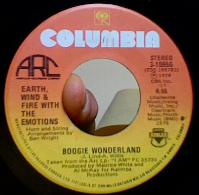Earth, Wind & Fire With The Emotions - Boogie Wonderland (7", Single)