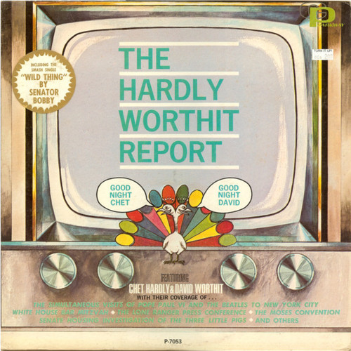 The Hardly Worthit-Players* - The Hardly-Worthit Report (LP, Album, Mono)