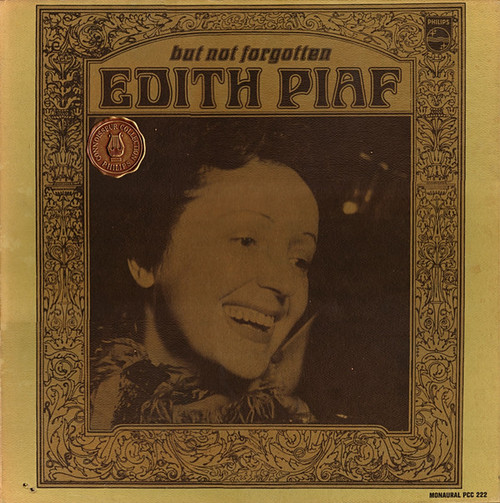 Edith Piaf - But Not Forgotten - Philips - PCC 222 - LP, Comp, Mono 1215981504